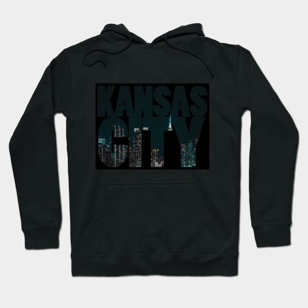 kansas city nigth Hoodie by MAU_Design